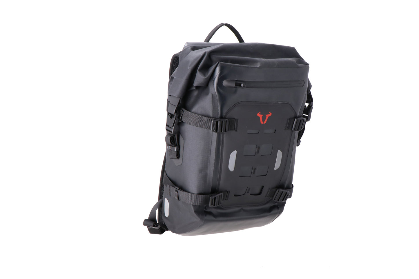 SW-MOTECH Mochila Daily WP 22 l. Negro. Impermeable.