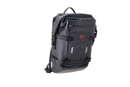 SW-MOTECH Mochila Daily WP 22 l. Negro. Impermeable.