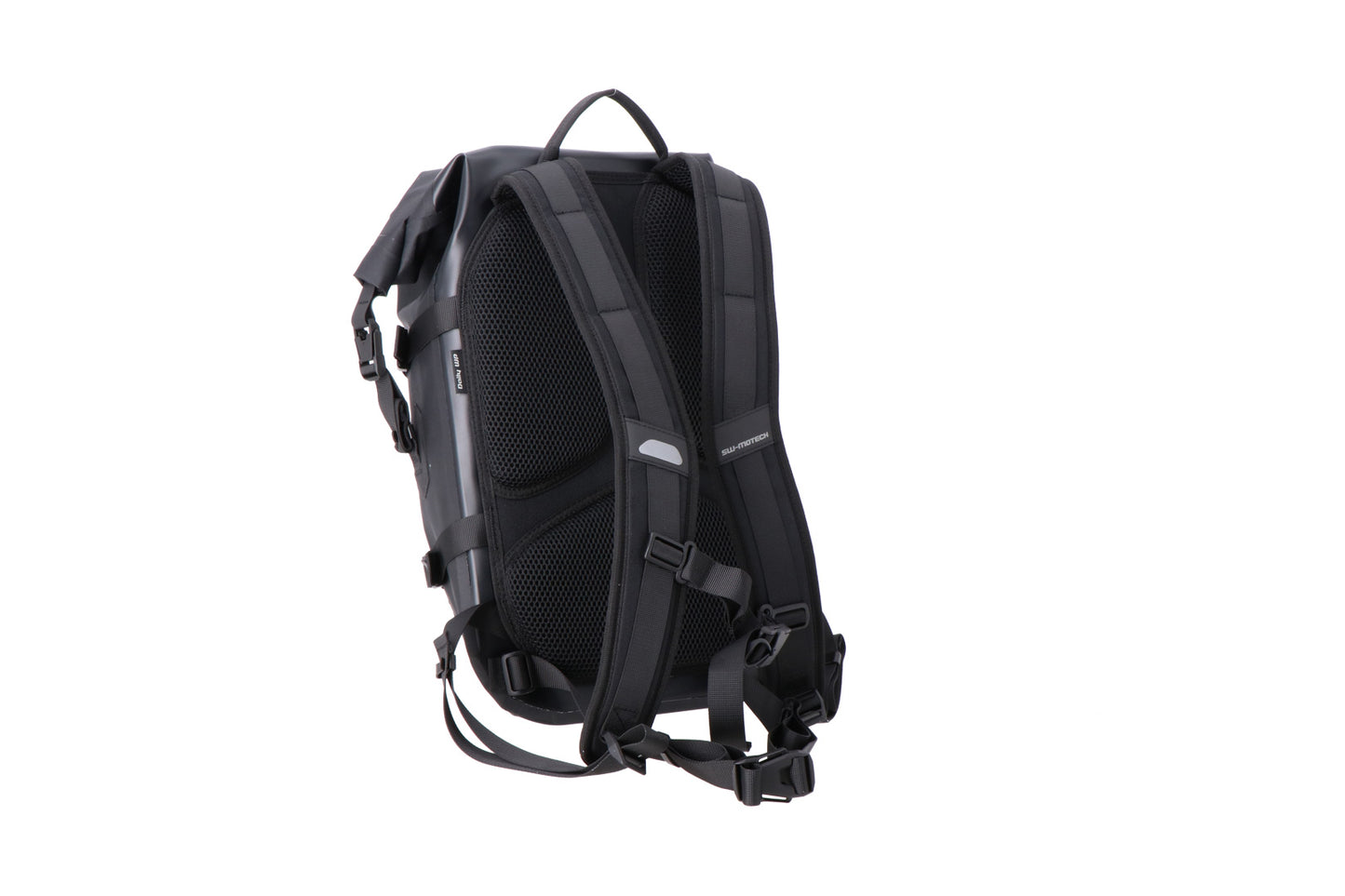 SW-MOTECH Mochila Daily WP 22 l. Negro. Impermeable.