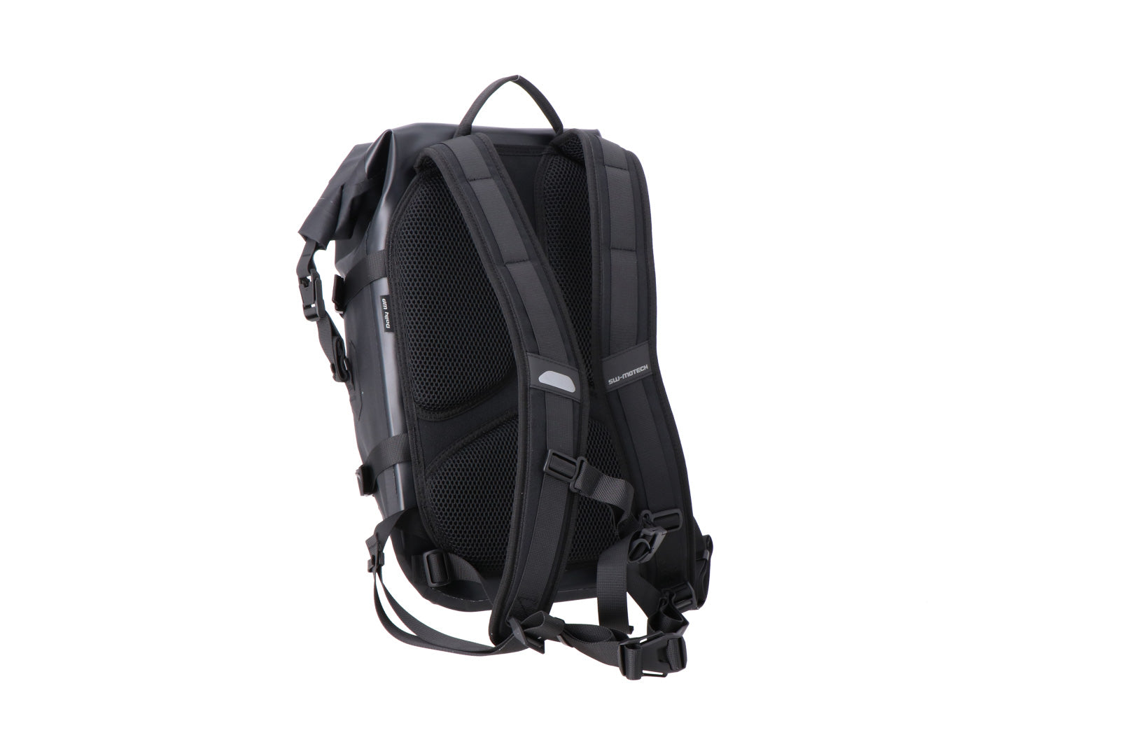 SW-MOTECH Mochila Daily WP 22 l. Negro. Impermeable.