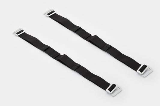 SW-MOTECH 2 correas de compresión para LG bolsa trasera LR2 2 correas de compresión de repuesto. 1000x38mm.