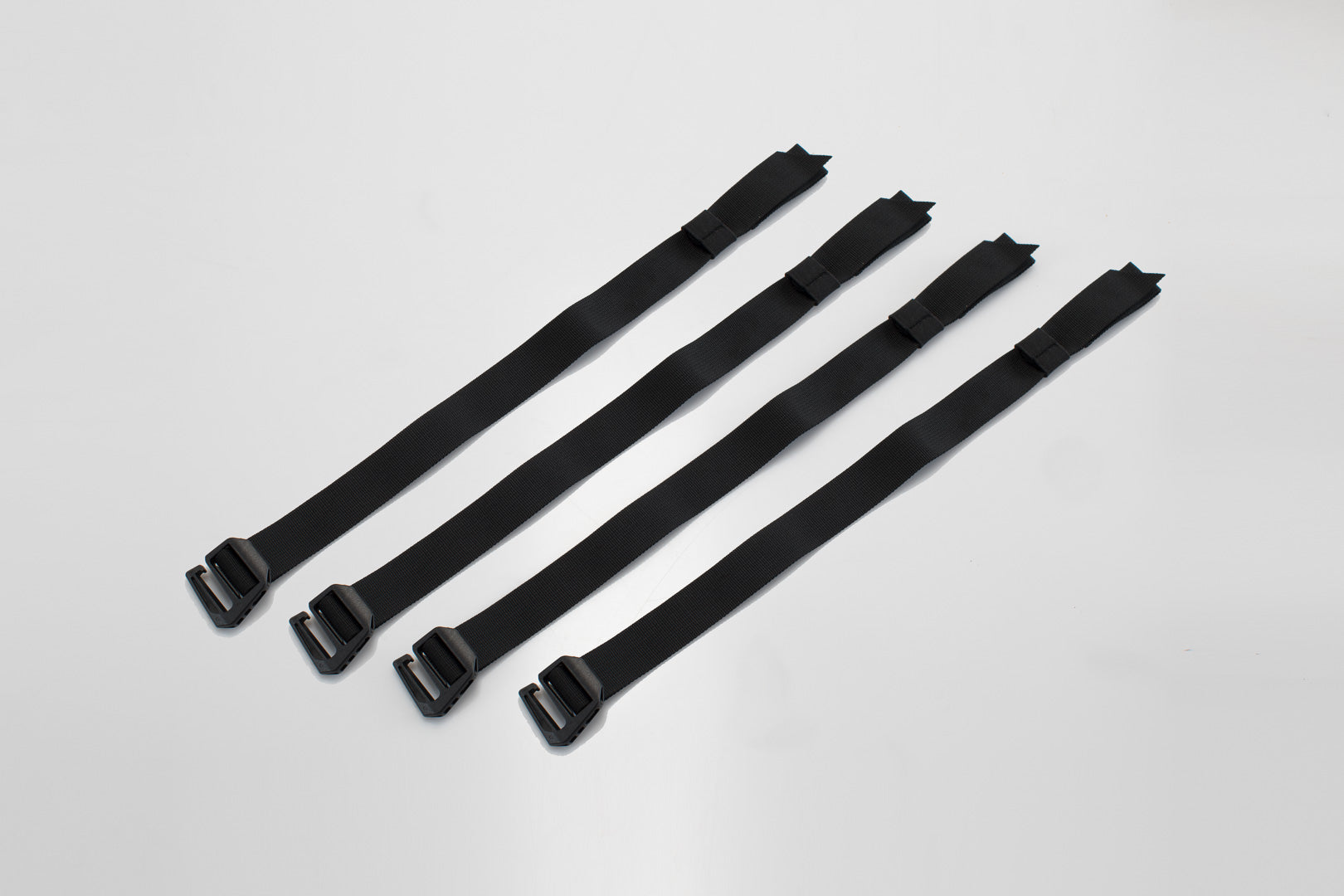 SW-MOTECH Juego de correas para SysBag Negro. 4 correas de fijación.