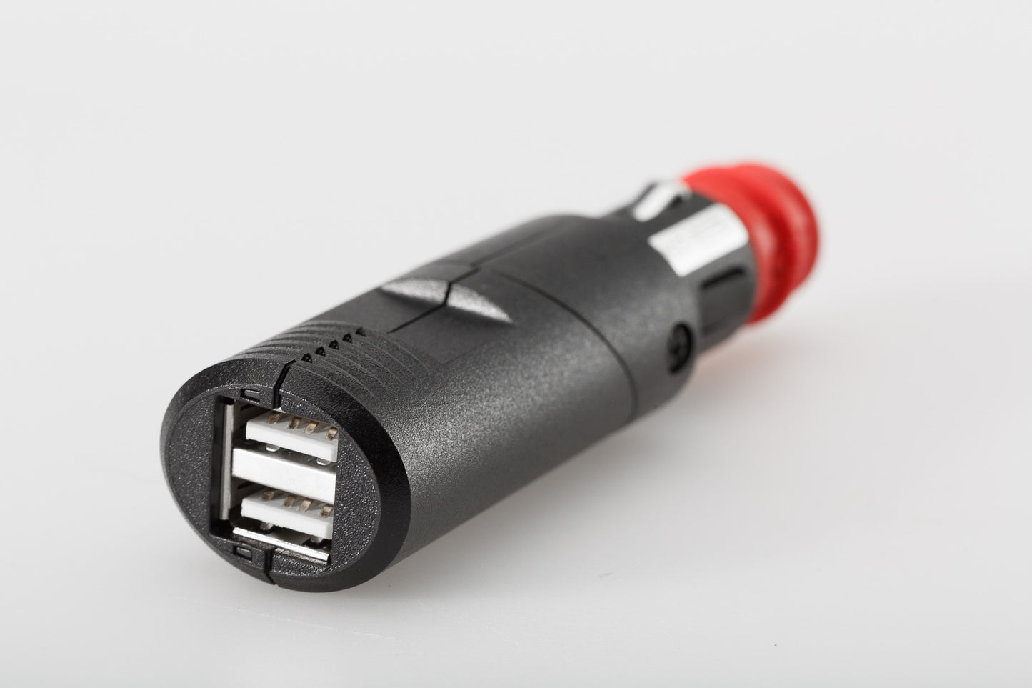SW-MOTECH Conector universal con doble puerto USB Carcasa doblegable. 2 x 2.100 mA. 12 - 24 V.