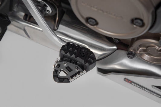 SW-MOTECH Estensión del pedal de freno Negro. Honda CRF1100L Africa Twin (19-).