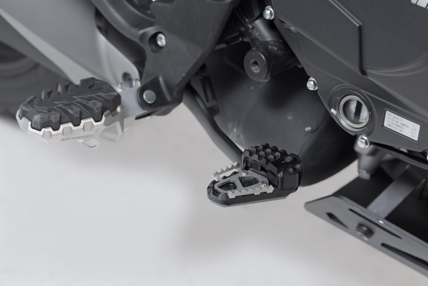 SW-MOTECH Extensión del pedal de freno Negro. KTM-/ Husqvarna-/ Moto Morini-Modelle.