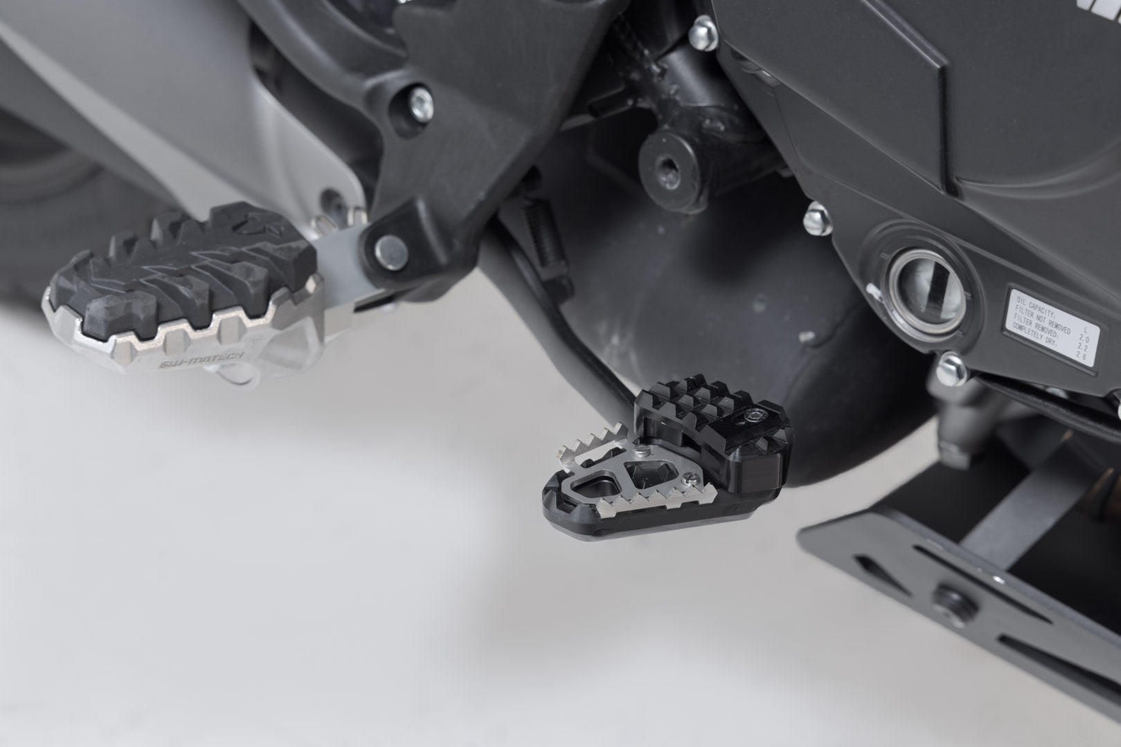 SW-MOTECH Extensión del pedal de freno Negro. KTM-/ Husqvarna-/ Moto Morini-Modelle.