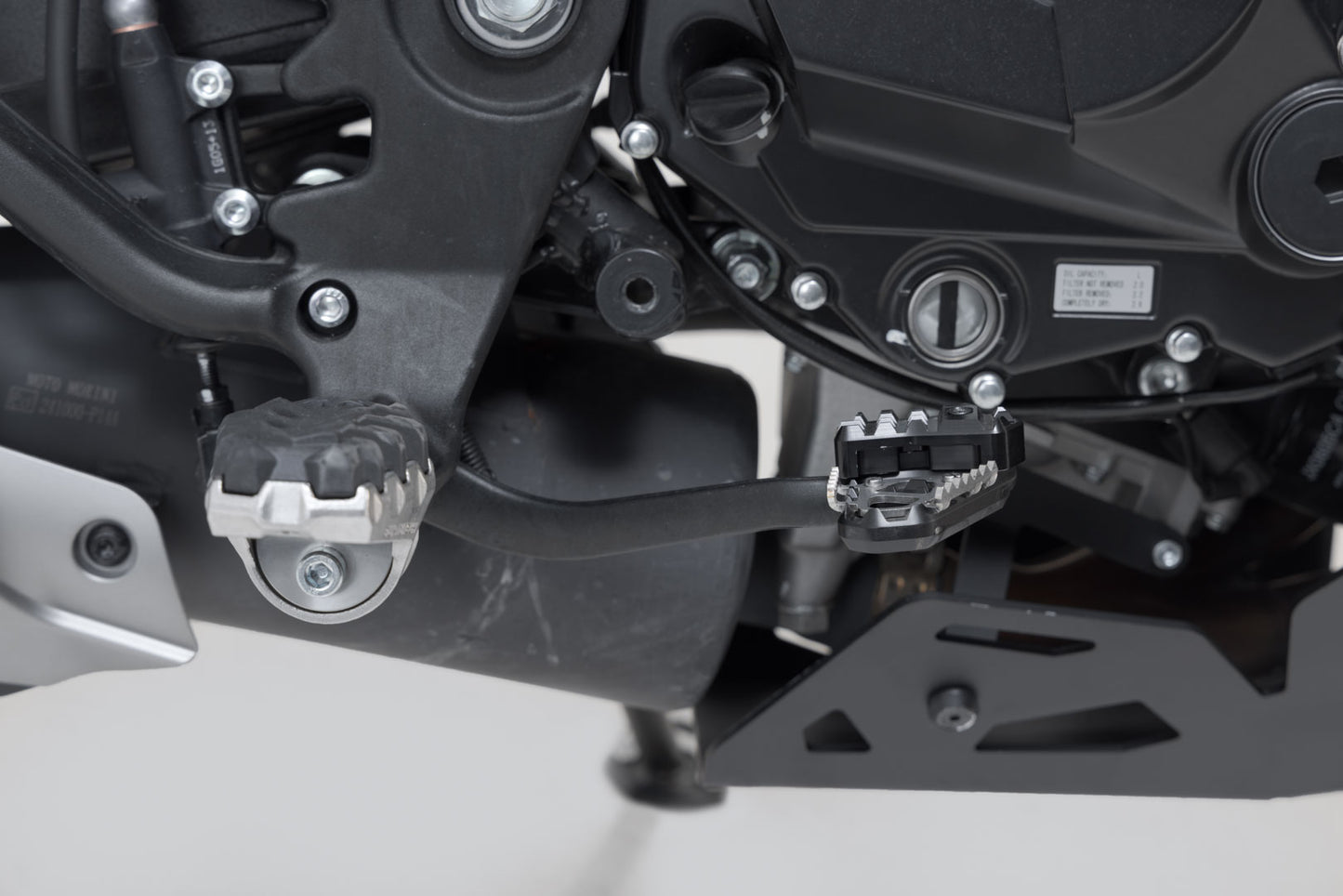 SW-MOTECH Extensión del pedal de freno Negro. KTM-/ Husqvarna-/ Moto Morini-Modelle.