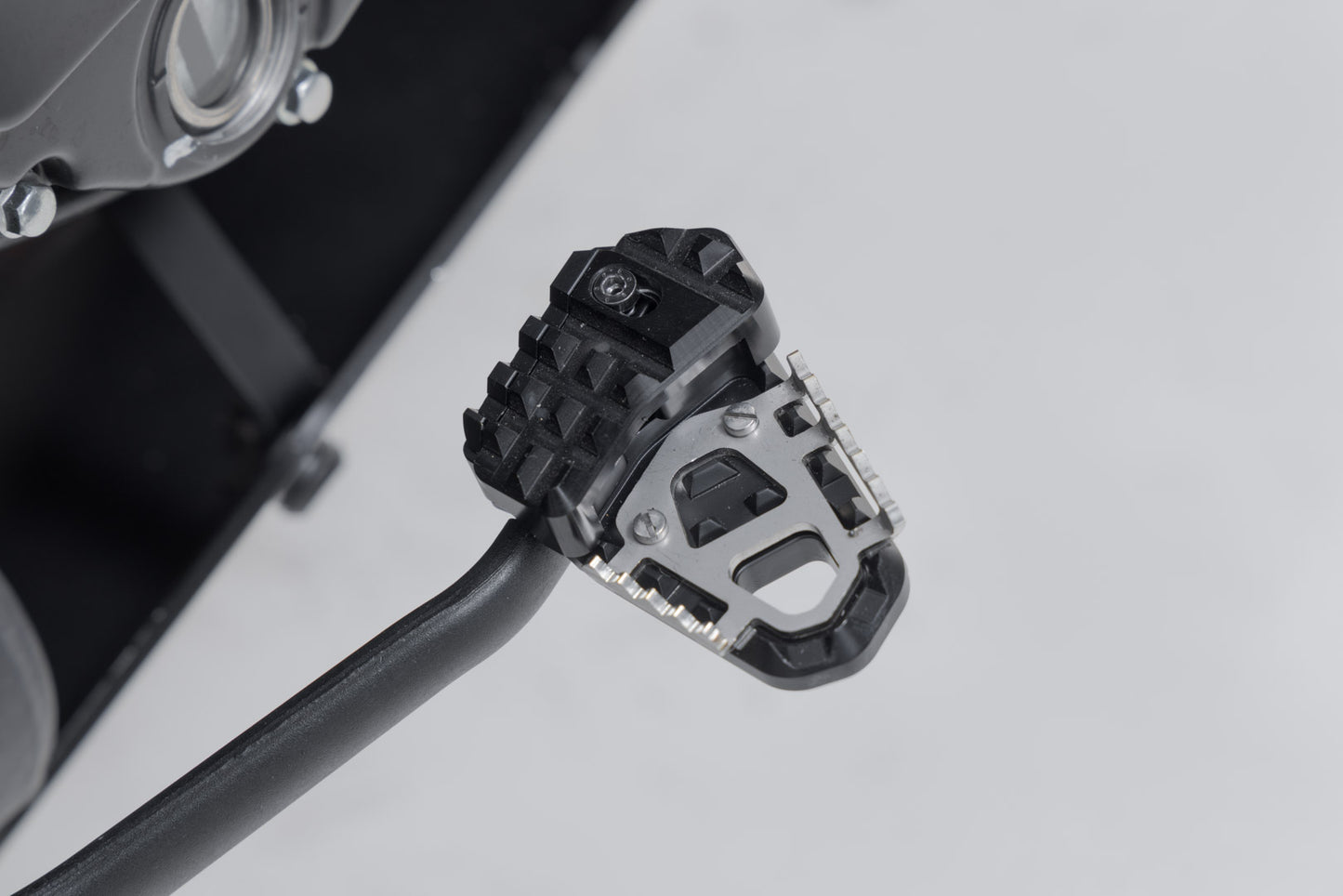 SW-MOTECH Extensión del pedal de freno Negro. KTM-/ Husqvarna-/ Moto Morini-Modelle.