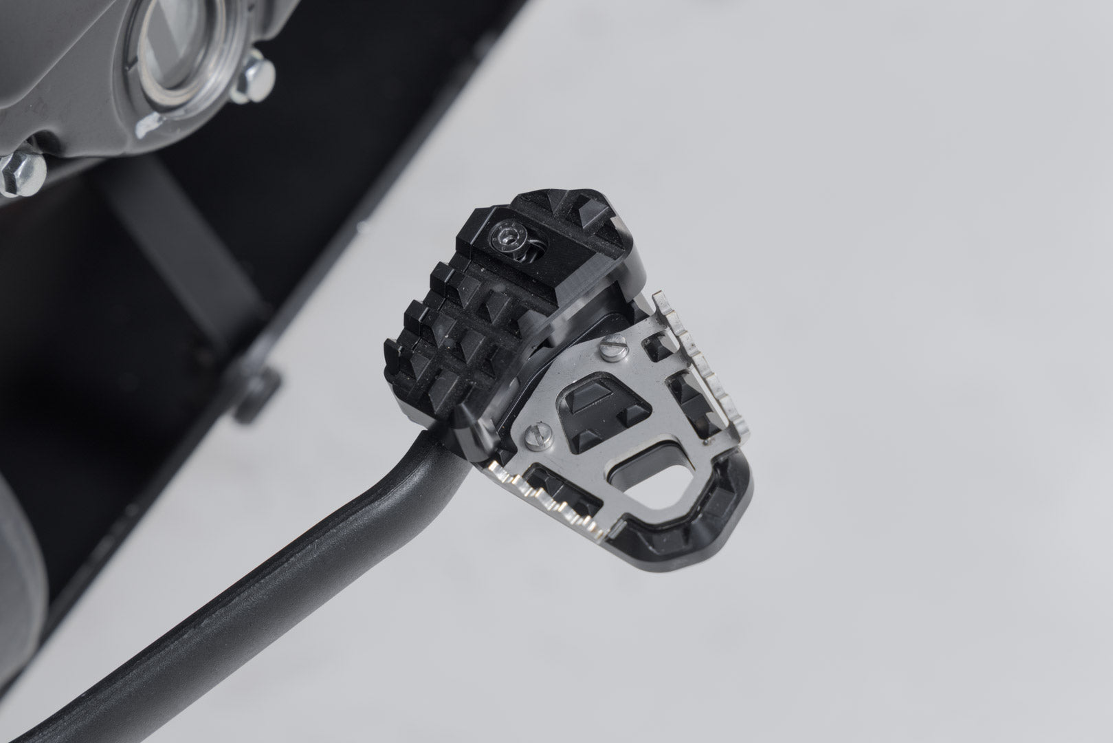 SW-MOTECH Extensión del pedal de freno Negro. KTM-/ Husqvarna-/ Moto Morini-Modelle.
