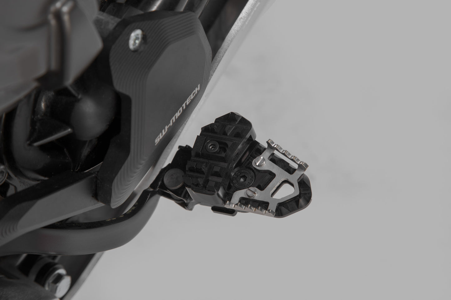 SW-MOTECH Extensión del pedal de freno Negro. Modelos Yamaha Ténéré 700 (19-).
