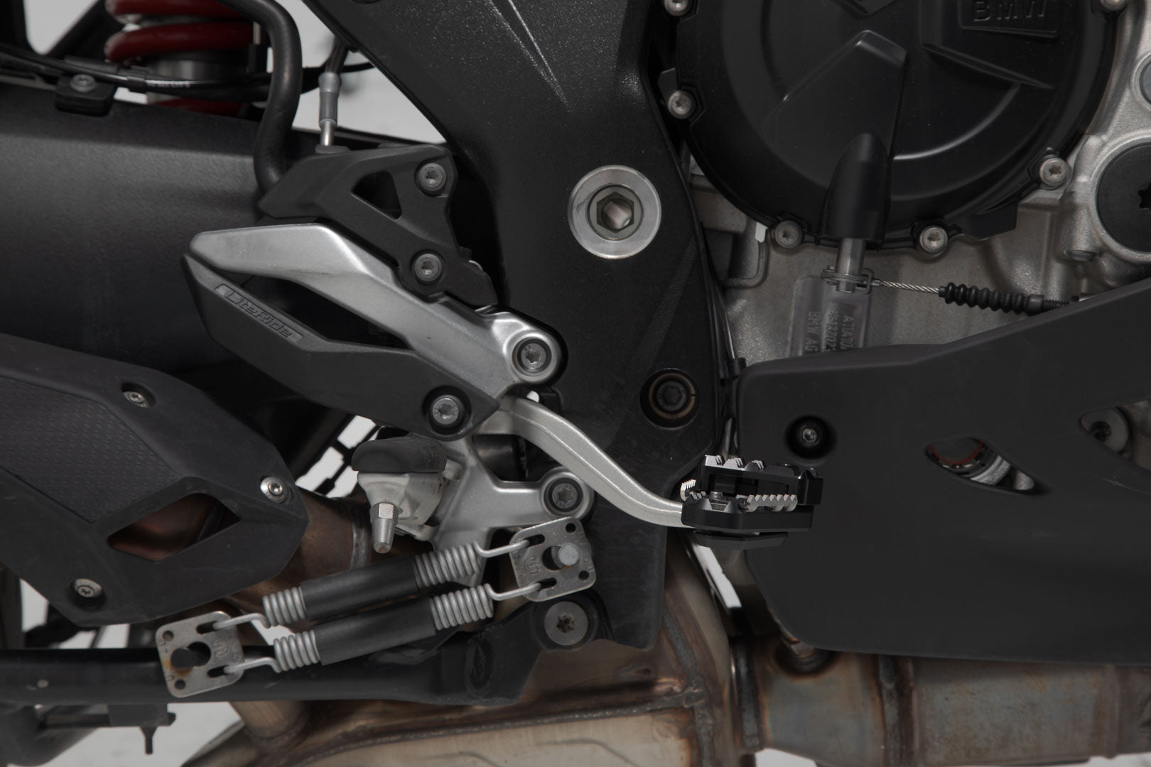 SW-MOTECH Extensión del pedal de freno Negro. BMW S 1000 XR (19-23).