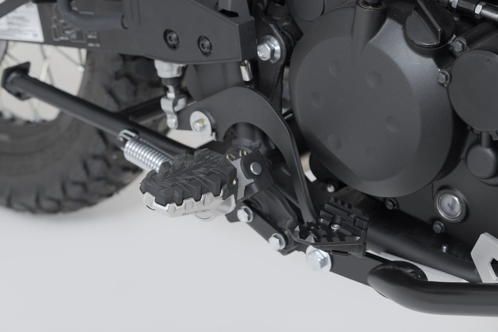 SW-MOTECH Extensión del pedal de freno Negro. Kawasaki KLR 650 (22-).