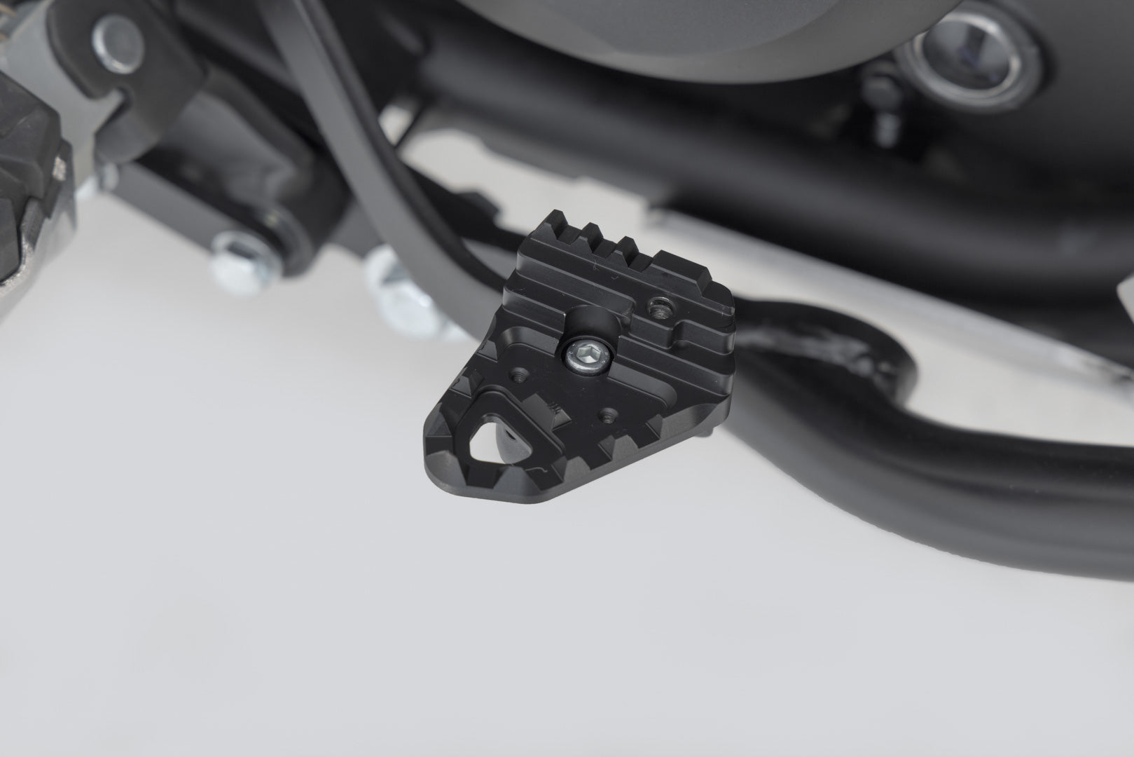 SW-MOTECH Extensión del pedal de freno Negro. Kawasaki KLR 650 (22-).