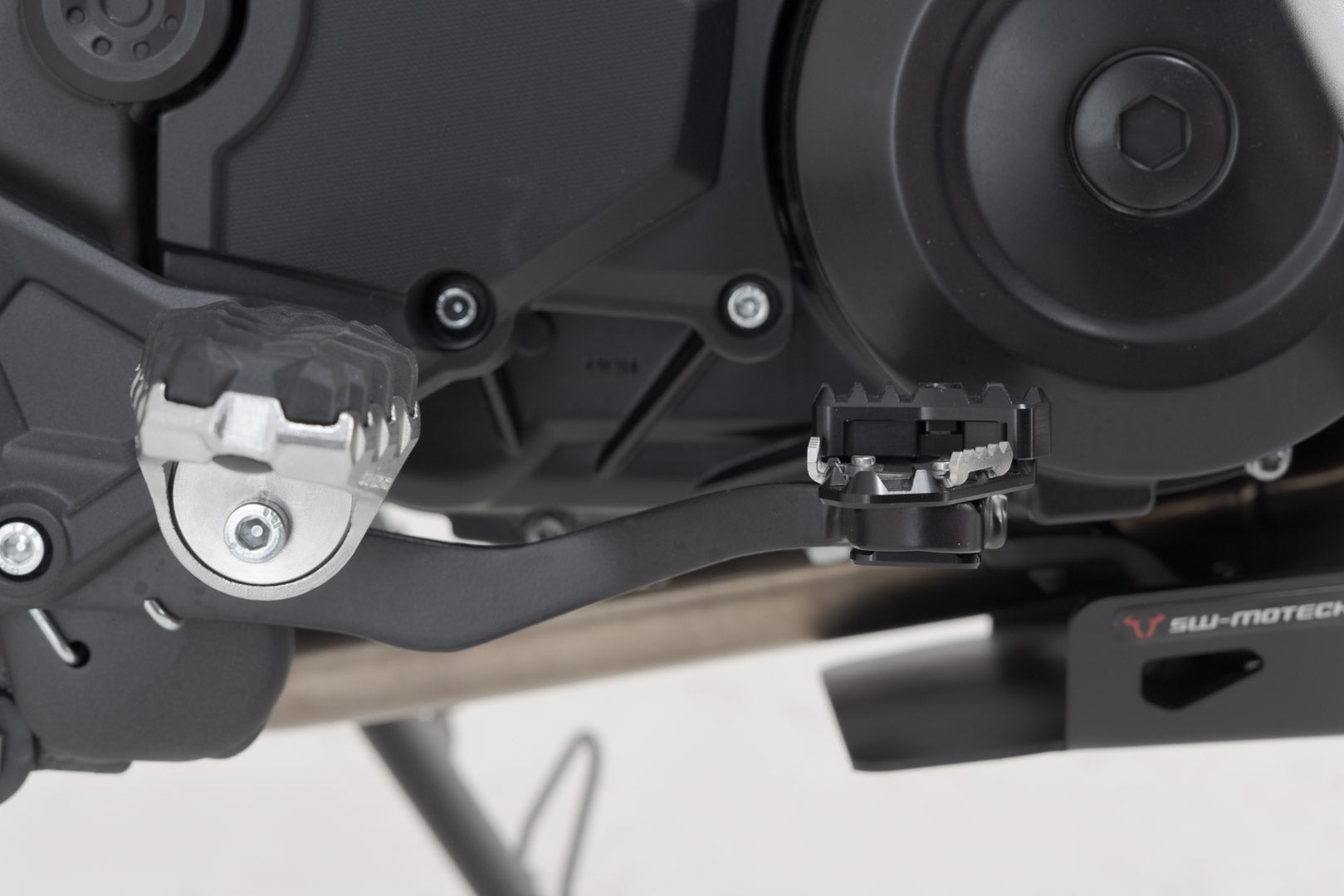 SW-MOTECH Extensión del pedal de freno Negro. Triumph Tiger 900 Rally/Pro modelos Voge.