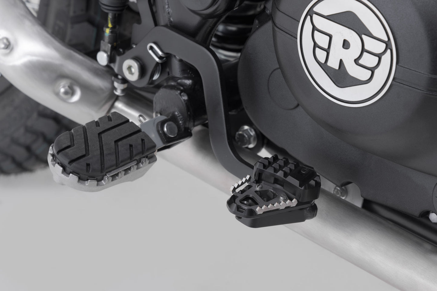 SW-MOTECH Extensión del pedal de freno Negro. Royal Enfield Himalayan/ Scram 411 (21-).