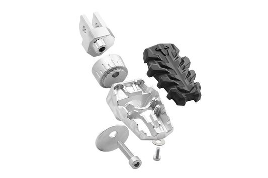 SW-MOTECH Kit reposapiés EVO KTM/Honda/Kawasaki/Morini/Guzzi/Suzuki/BMW.