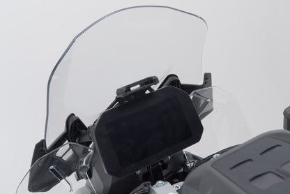 SW-MOTECH Soporte GPS en salpicadero Negro. BMW R 1300 GS (23-) / Adventure (24-).