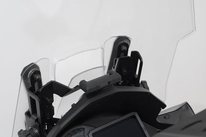 SW-MOTECH Soporte GPS para salpicadero Negro. Kawasaki Versys 1000 (18-) / 1100 (24-).
