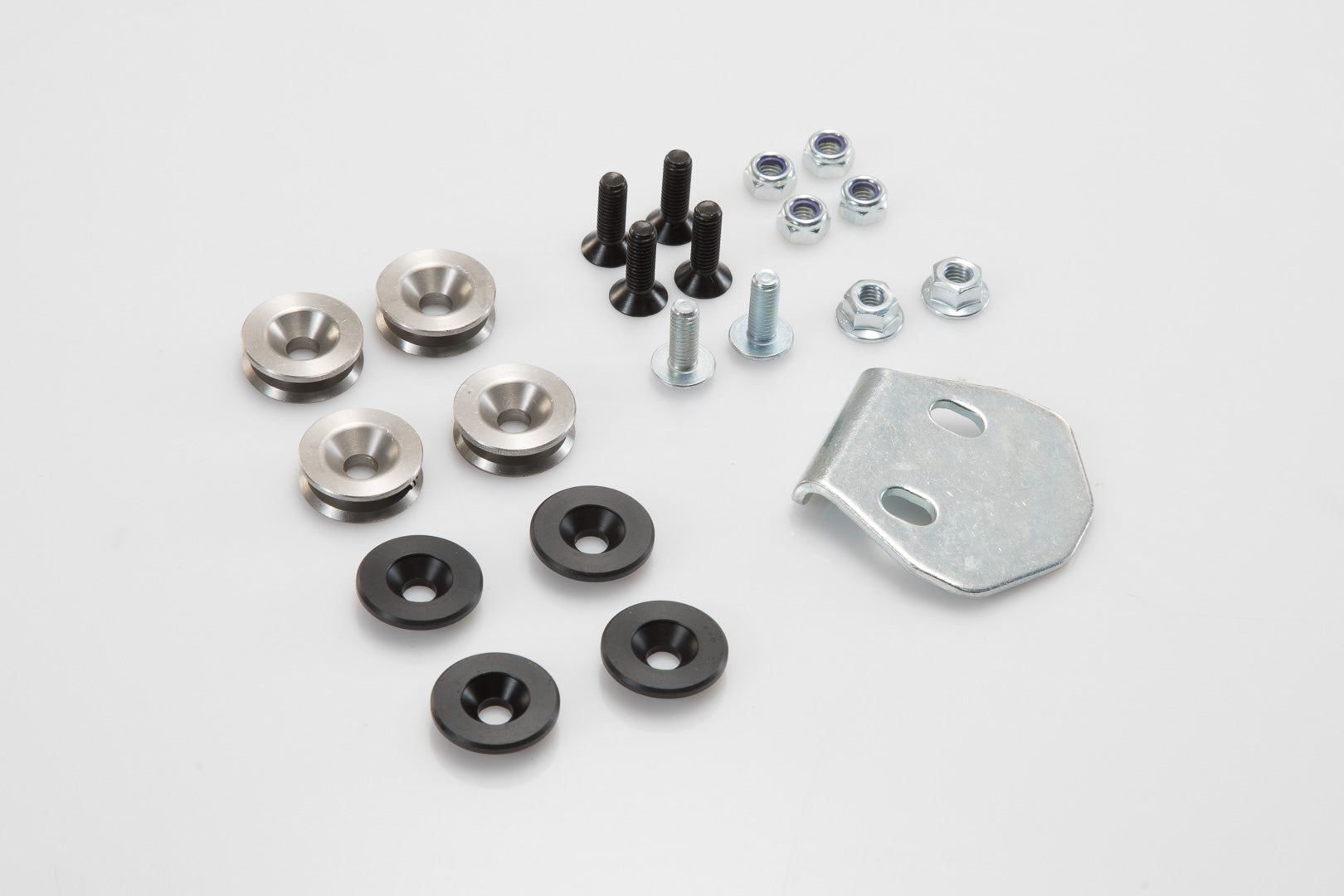 SW-MOTECH Kit de adaptadores para ADVENTURE-RACK Negro. Para TRAX ADV/ION/EVO.