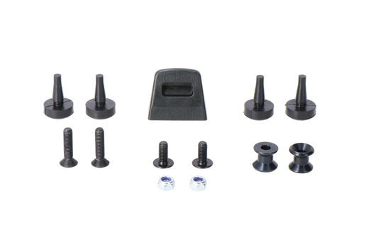 SW-MOTECH Kit de adaptadores portaequipaje ADVENTURE-RACK Para Givi/Kappa Monokey. Negro.