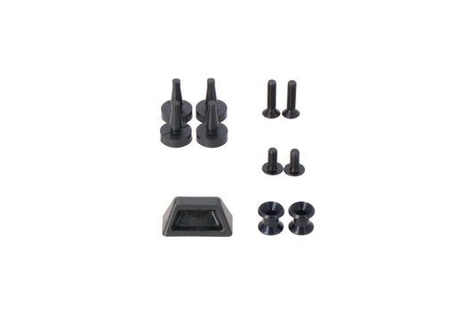 SW-MOTECH Kit de adaptadores para ADVENTURE-RACK Negro. Para montaje del DUSC en el ADVENTURE-RACK.