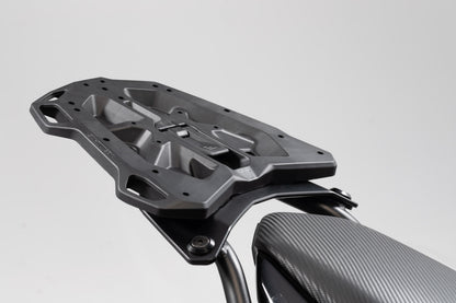 SW-MOTECH Placa adaptadora para portaequipaje STREET-RACK Para TRAX topcase ADV/ION/EVO. Negro.