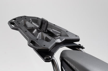 SW-MOTECH Placa adaptadora para portaequipaje STREET-RACK Para TRAX topcase ADV/ION/EVO. Negro.