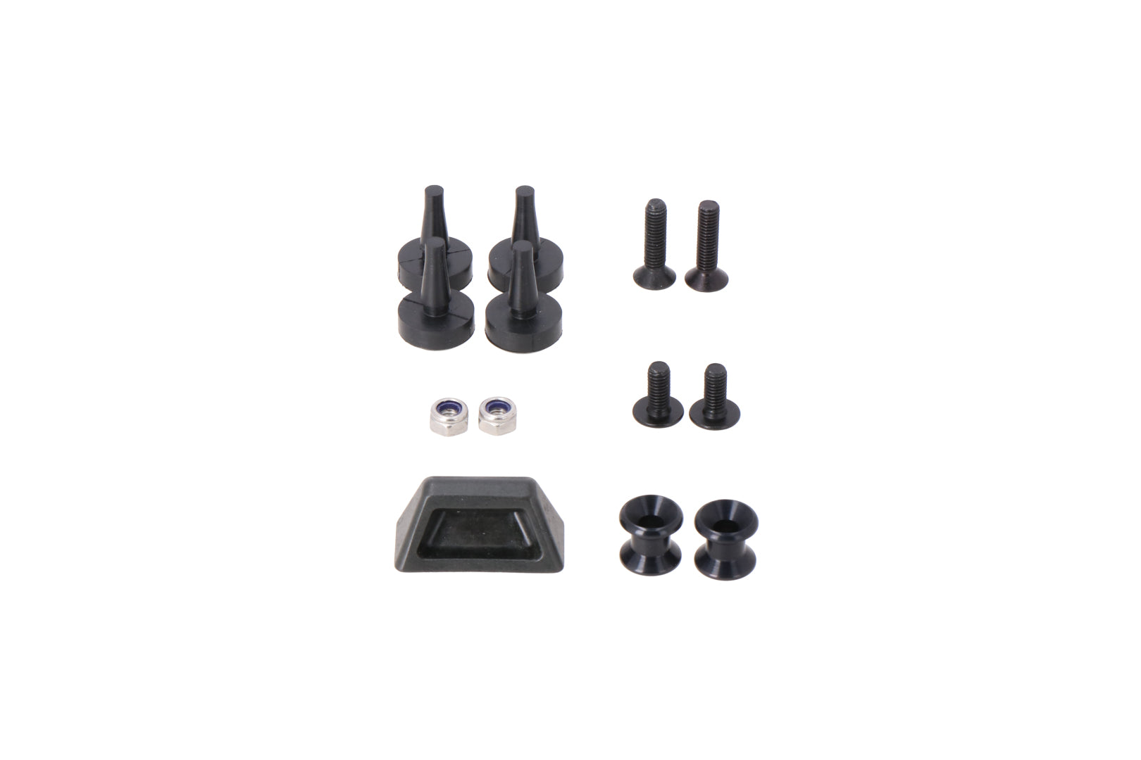SW-MOTECH Placa adaptadora para portaequipajes STREET-RACK Negro. Para montaje del DUSC.