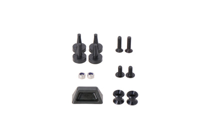 SW-MOTECH Placa adaptadora para portaequipajes STREET-RACK Negro. Para montaje del DUSC.