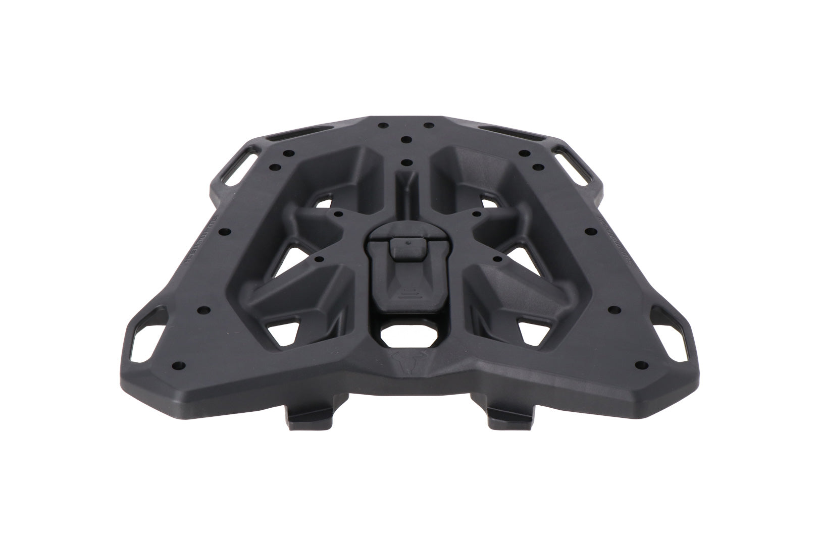 SW-MOTECH Placa adaptadora para portaequipajes STREET-RACK Negro. Para montaje del DUSC.