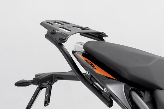 SW-MOTECH Portaequipaje STREET-RACK Negro. KTM 125 / 390 Duke (17-23).