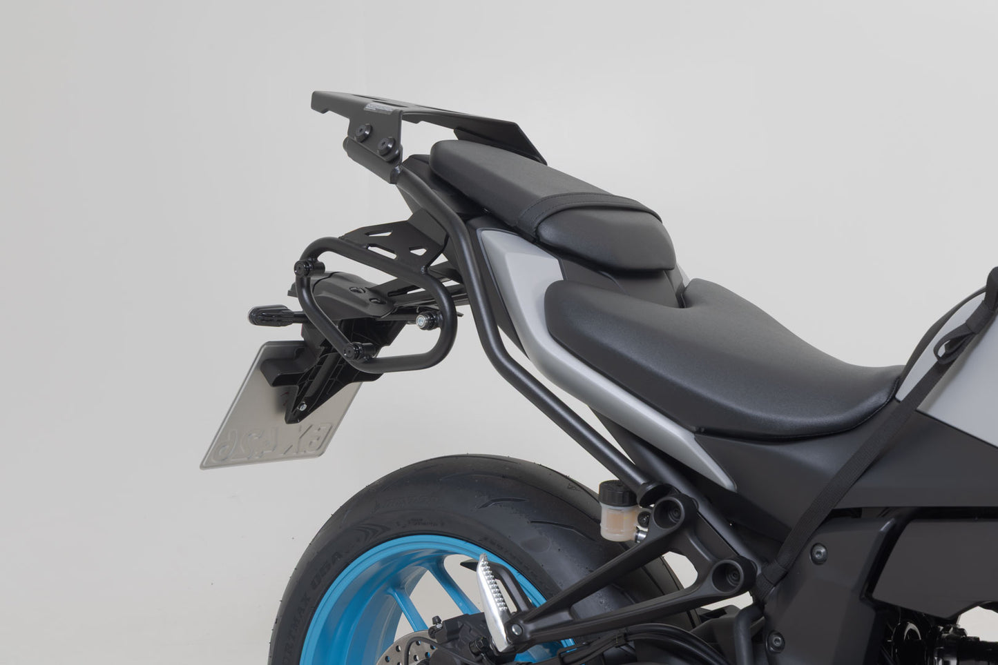 SW-MOTECH Portaequipaje STREET-RACK Negro. Yamaha MT-07 (24-).