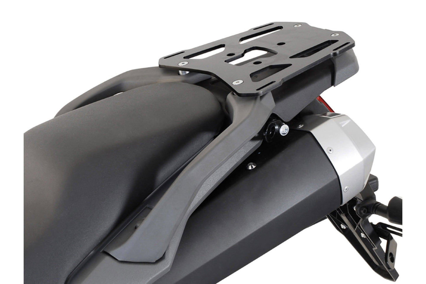 SW-MOTECH ALU-RACK Negro. Yamaha XT 660 Z Ténéré (07-16).