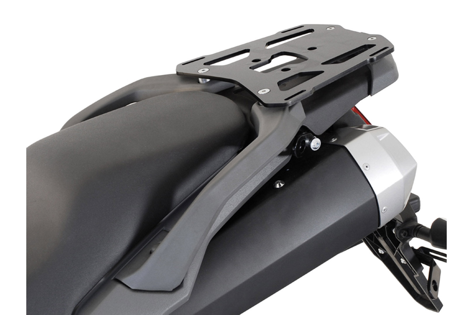 SW-MOTECH ALU-RACK Negro. Yamaha XT 660 Z Ténéré (07-16).