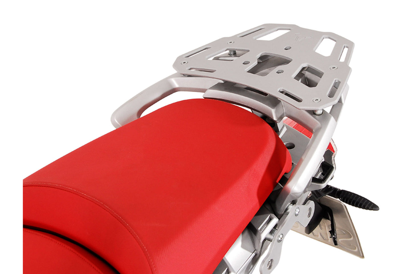 SW-MOTECH ALU-RACK Plateado. BMW R 1200 GS (04-12).