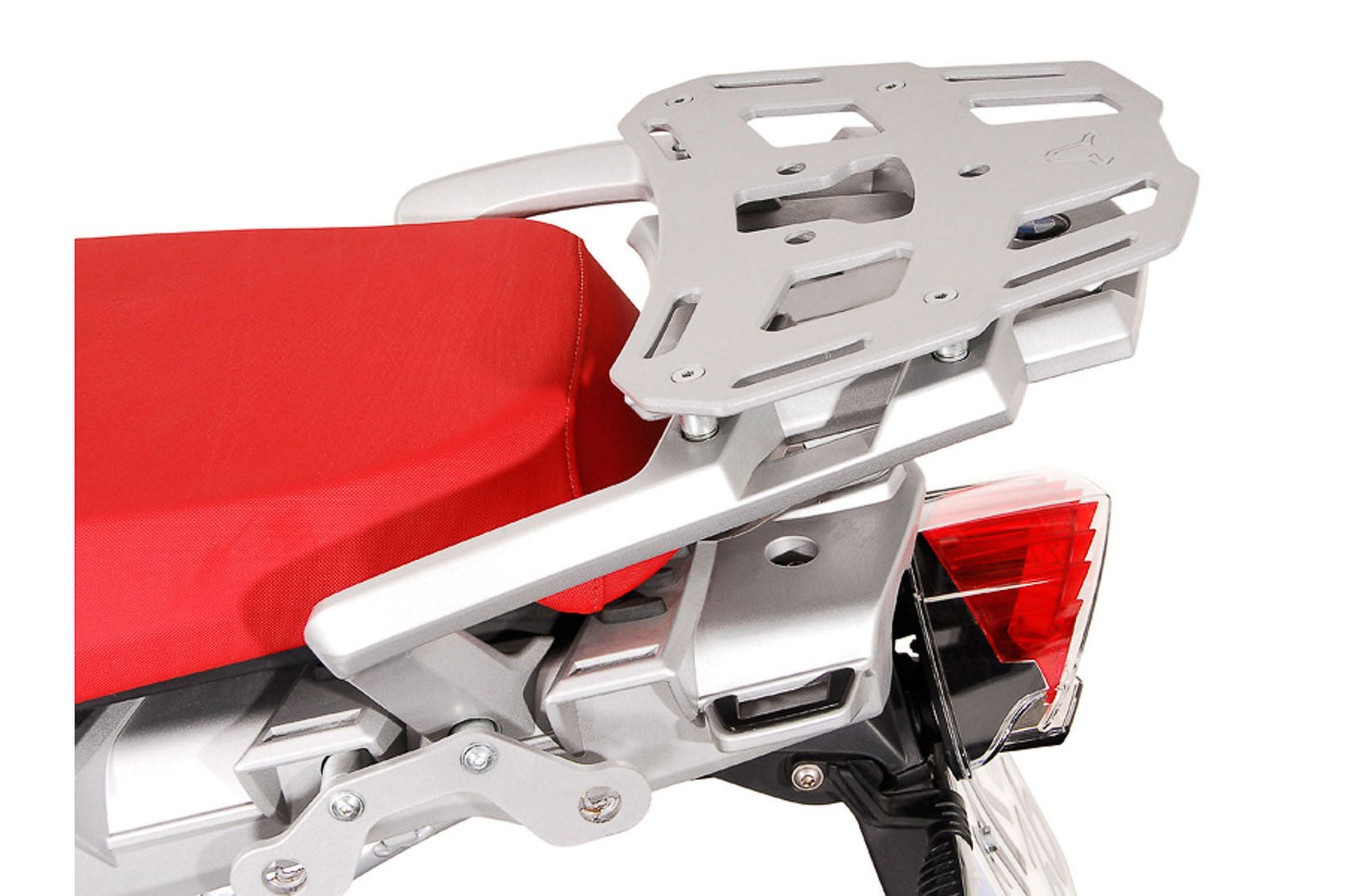 SW-MOTECH ALU-RACK Plateado. BMW R 1200 GS (04-12).