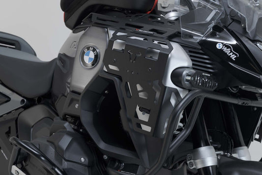 SW-MOTECH Placa portaequipaje para cubierta de tanque Negro. BMW R 1300 GS Adventure (24-).