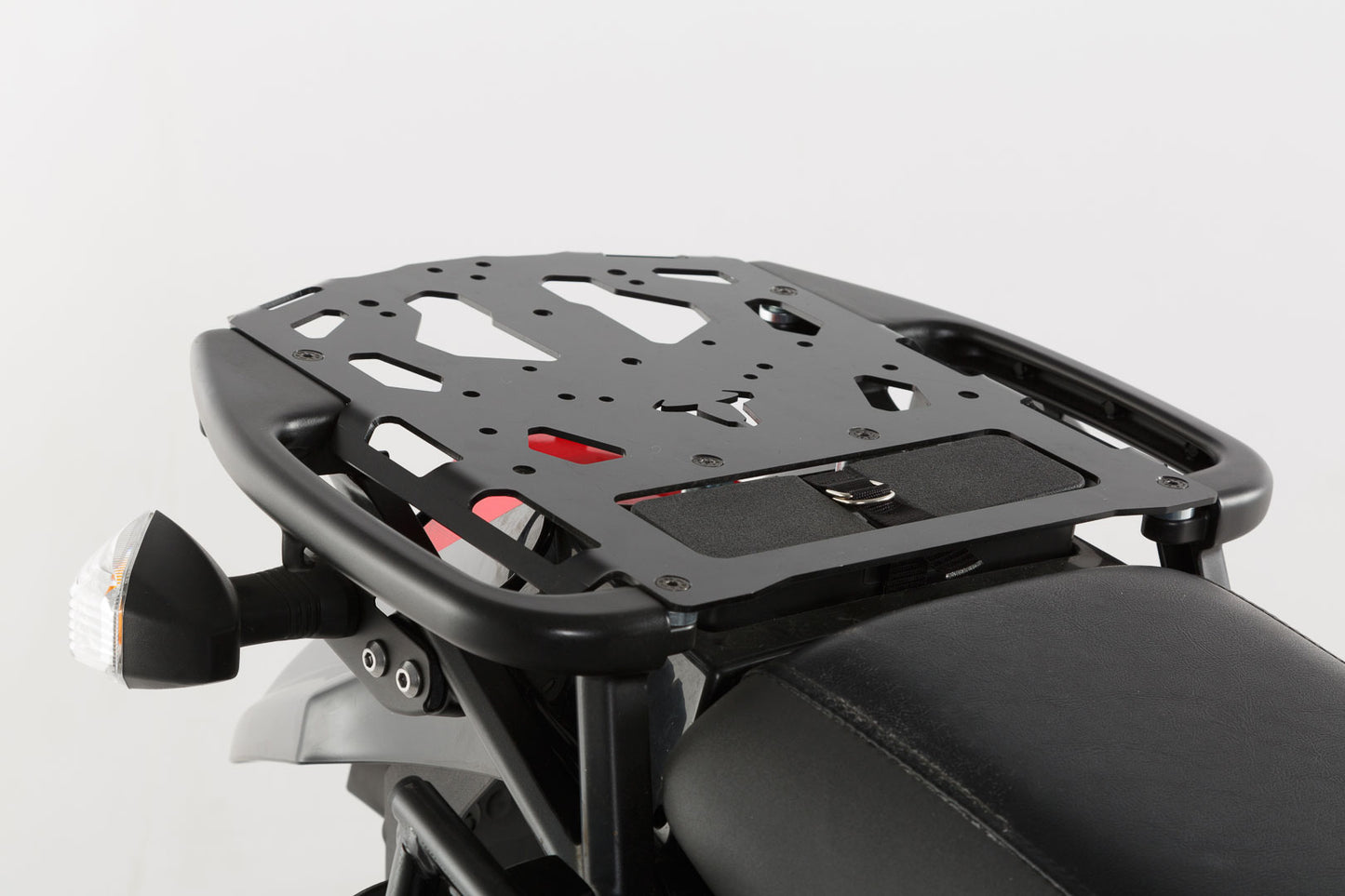 SW-MOTECH STEEL-RACK Negro. Kawasaki KLR 650 (08-18).