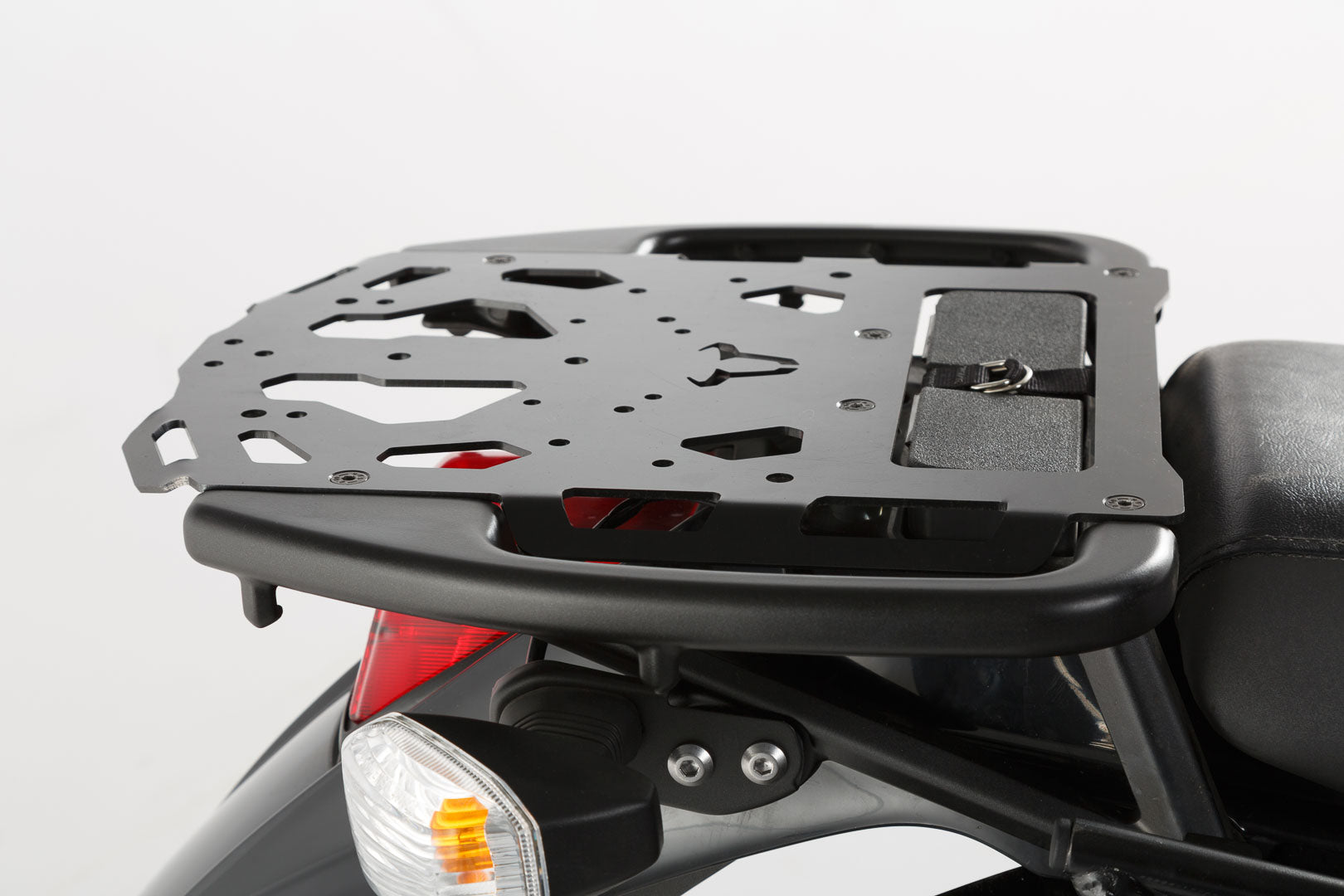 SW-MOTECH STEEL-RACK Negro. Kawasaki KLR 650 (08-18).
