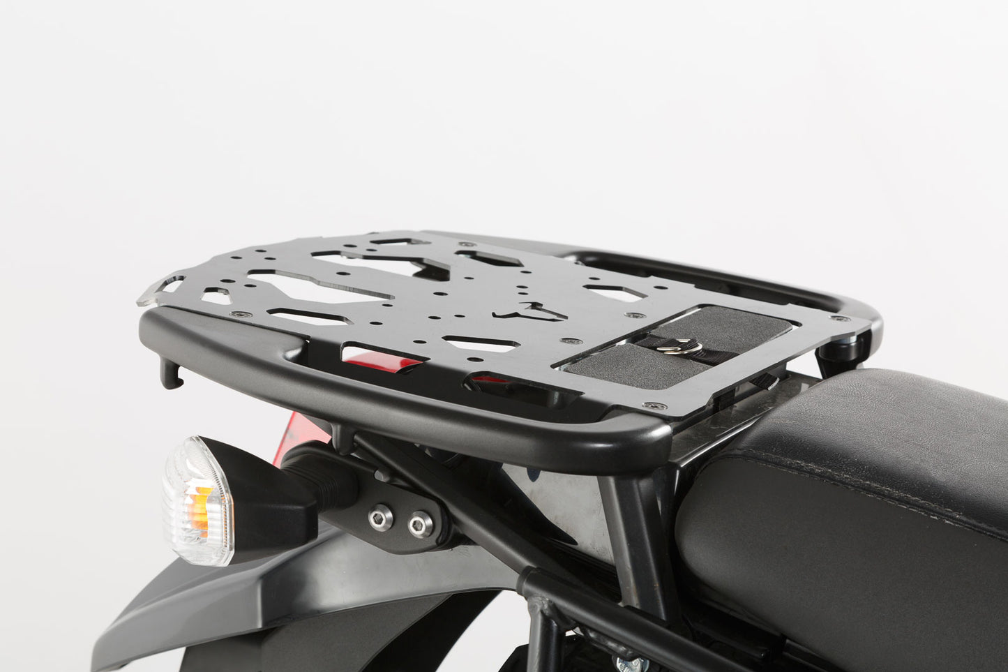 SW-MOTECH STEEL-RACK Negro. Kawasaki KLR 650 (08-18).