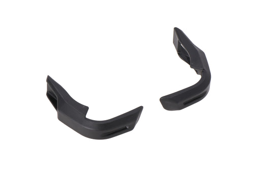 SW-MOTECH Juego de topes anticaídas para cubiertas Adventure Negro. Para izquierda y derecha.