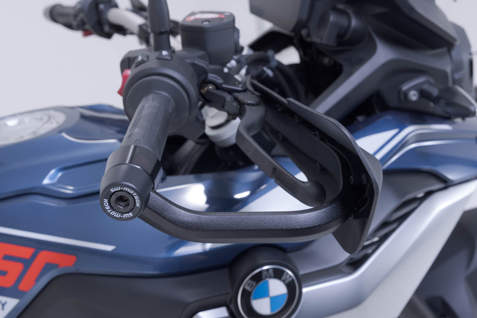 SW-MOTECH Kit de protectores de manos Sport Negro. BMW F 850 GS (17-).