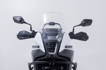 SW-MOTECH Kit de protectores de manos Adventure Negro. Honda CB500X (18-) NX500 (23-).