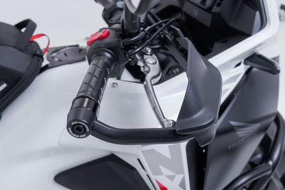 SW-MOTECH Kit de protectores de manos Adventure Negro. Honda CB500X (18-) NX500 (23-).