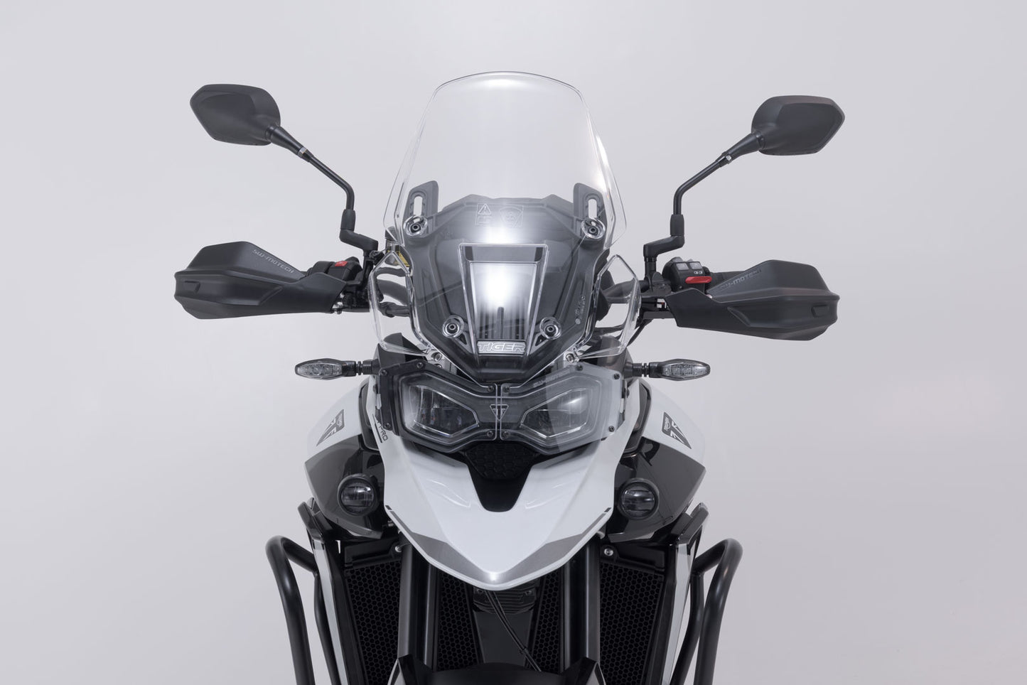 SW-MOTECH Kit de protectores de manos Adventure Negro. Tiger 900/GT/Rally/Pro Tiger 850 Sport.