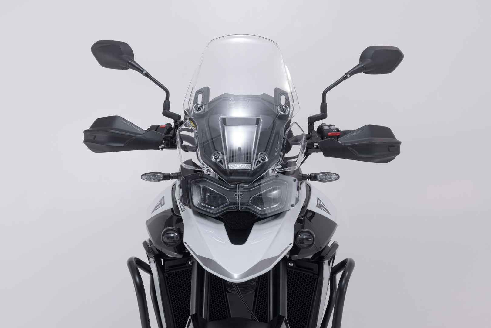 SW-MOTECH Kit de protectores de manos Adventure Negro. Tiger 900/GT/Rally/Pro Tiger 850 Sport.