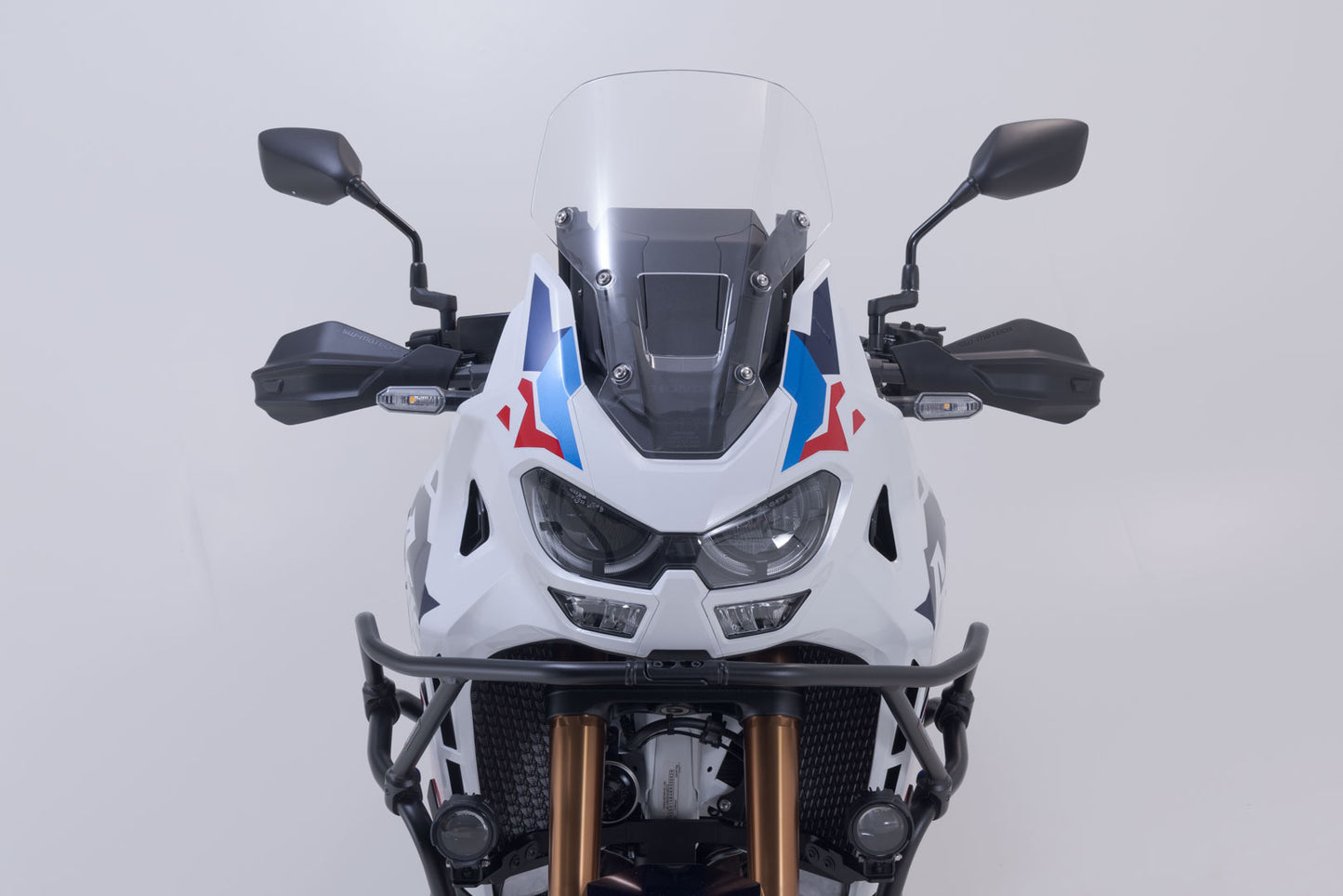 SW-MOTECH Kit de protectores de manos Adventure Negro. Honda CRF1000L/AS CRF1100L/AS X-ADV.