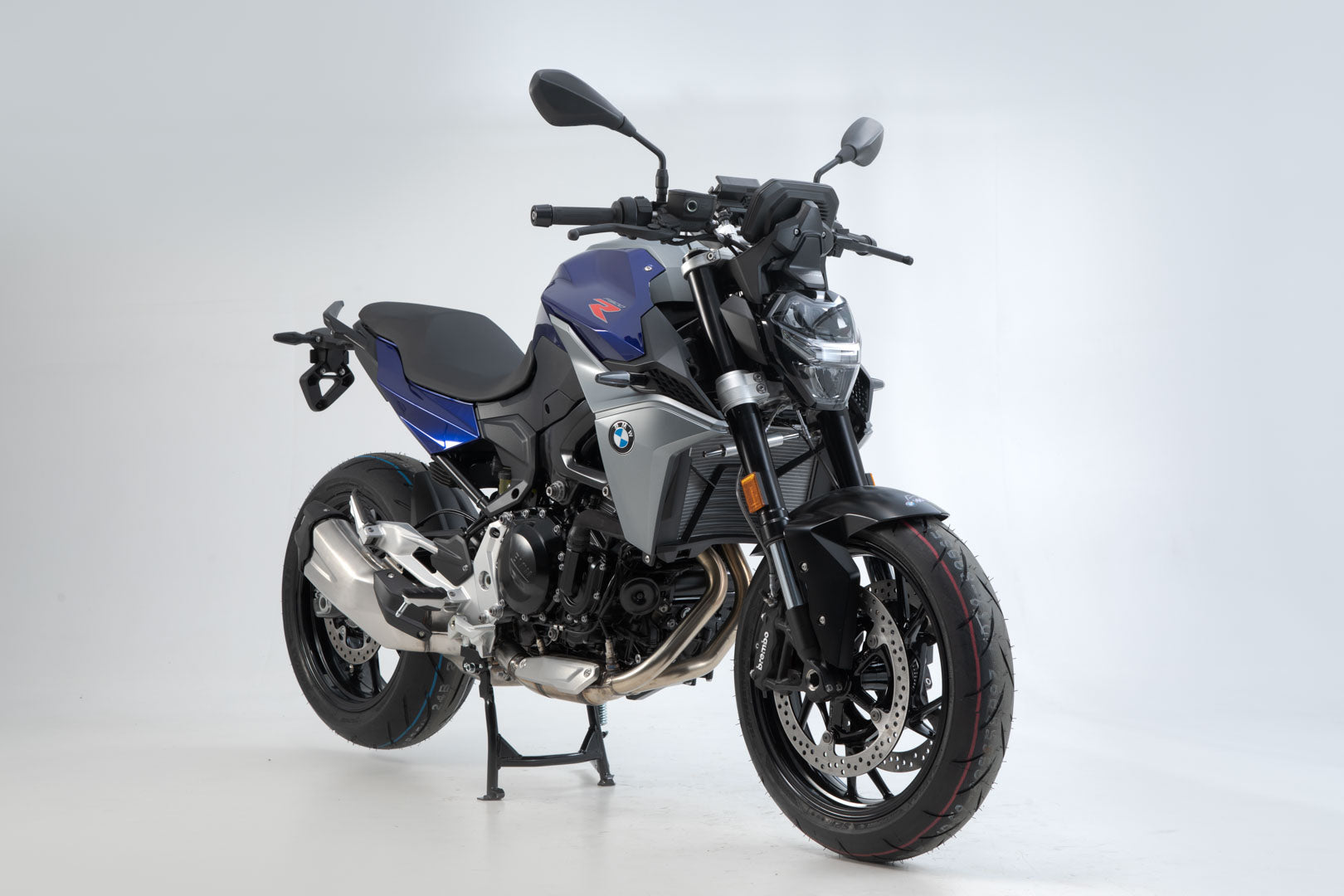 SW-MOTECH Caballete central Negro. BMW F 900 R (19-24) con bajada BMW.
