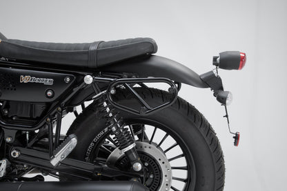 SW-MOTECH Soporte lateral izquierdo SLC Moto Guzzi V9 Roamer/Bobber (15-).