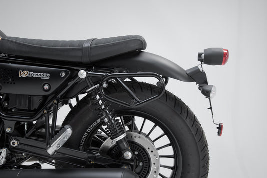 SW-MOTECH Soporte lateral izquierdo SLC Moto Guzzi V9 Roamer/Bobber (15-).